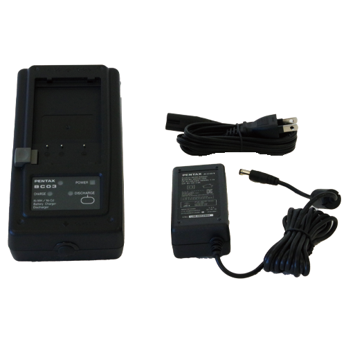 PENTAX�i�y���^�b�N�X�j�g�[�^���X�e�[�V�����p�o�b�e���[�`���[�W���[�i�[�d��j�@BC03