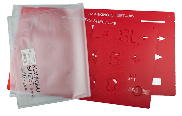 ���}������@�@�}�[�L���O�V�[�g�i������45�����j